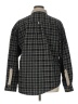Classic 100% Cotton Tweed Black Long Sleeve Button-Down Shirt Size XL - photo 2