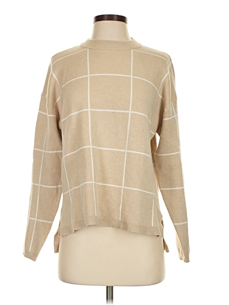 Pre-owned Sugarlips Turtleneck Sweater In Tan
