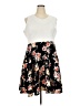 Assorted Brands Floral White Casual Dress Size 3X - photo 1