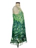 CAbi 100% Polyester Tropical Green Cocktail Dress Size S - photo 4