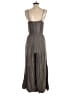 Final Touch Solid Gray Jumpsuit Size S - photo 2
