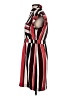Express 100% Polyester Stripes Burgundy Casual Dress Size XS - photo 5
