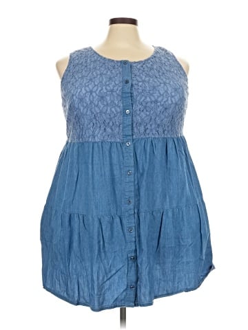 Woman Within Casual Dress (view 1)