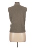 Eileen Fisher 100% Wool Tan Sweater Vest Size L - photo 2