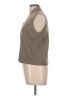 Eileen Fisher 100% Wool Tan Sweater Vest Size L - photo 5