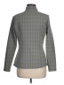 J. McLaughlin Houndstooth Gray Jacket Size M - photo 2