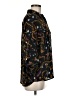Apt. 9 100% Polyester Paisley Black Long Sleeve Blouse Size M - photo 4