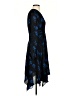Parker 100% Polyester Blue Cocktail Dress Size 4 - photo 4