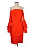 Venus 100% Polyester Orange Cocktail Dress Size 6 - photo 1
