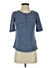 Aventura Blue Short Sleeve Top Size XS - photo 1