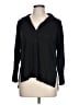 Massimo Dutti Black Long Sleeve Polo Size L - photo 1