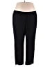 Talbots Solid Black Active Pants Size 24W Plus - photo 1