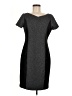 Tahari Tweed Gray Cocktail Dress Size 8 - photo 1