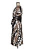 Essentials Animal Print Brown Casual Dress Size M - photo 5