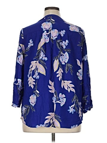 St. John's Bay 3/4 Sleeve Blouse (view 2)