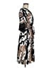 Essentials Animal Print Brown Casual Dress Size M - photo 4