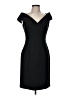 Milly Solid Black Cocktail Dress Size 6 - photo 1