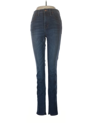 Madewell Tall 10" High-Rise Skinny Jeans in Danny Wash: TENCEL&trade; Denim Edition (view 1)