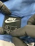Nike 100% Polyester Color Block Blue Track Jacket Size S (kids) - photo 3