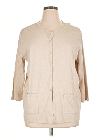 Karen Scott Sport Cardigan (view 1)