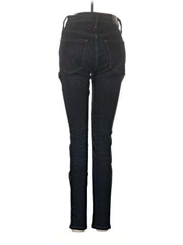 Madewell 9" Mid-Rise Skinny Jeans in Larkspur Wash: TENCEL&trade; Denim Edition (view 2)