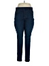 Nine West Solid Blue Jeggings Size 14 - photo 1