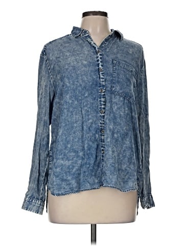 Jane and Delancey Long Sleeve Button-Down Shirt (view 1)