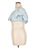 Sim & Sam 100% Cotton Blue Sleeveless Blouse Size XL - photo 5
