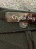 Crystal Sky Solid Black Jumpsuit Size S - photo 4