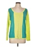 Horny Toad Color Block Green Long Sleeve Top Size L - photo 1