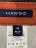 Lands' End 100% Polyester Color Block Blue Formal Skirt Size 10 - photo 4