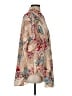 Cupshe 100% Polyester Floral Tan Short Sleeve Blouse Size S - photo 4