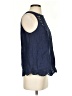 Joie 100% Linen Blue Sleeveless Blouse Size XS - photo 4