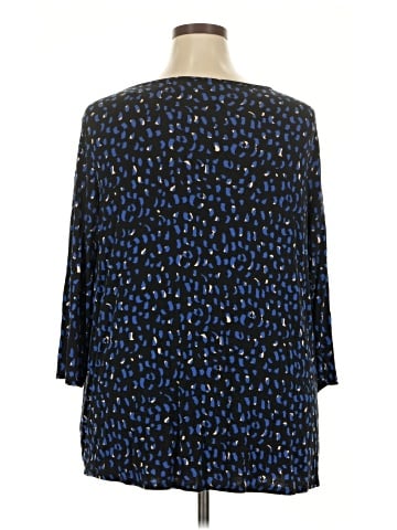 Evri 3/4 Sleeve Blouse (view 2)