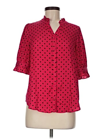 Cupcakes & Cashmere 3/4 Sleeve Button-Down Shirt (view 1)