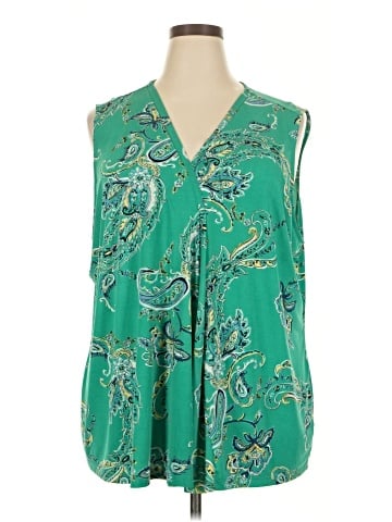 Dana Buchman Sleeveless Blouse (view 1)
