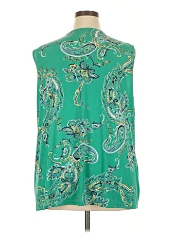 Dana Buchman Sleeveless Blouse (view 2)