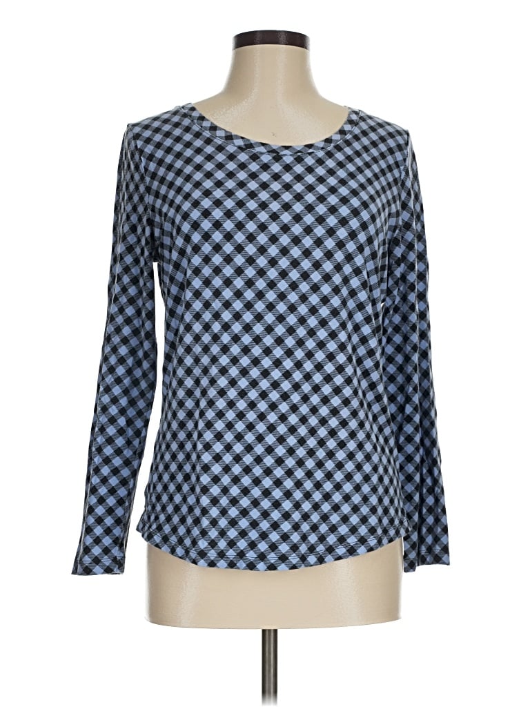 Pre-owned Vera Bradley 3/4 Sleeve T-shirt In Blue