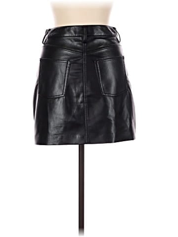 Wilfred Faux Leather Skirt (view 2)
