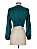 House of Harlow 1960 Teal 3/4 Sleeve Blouse Size S - photo 2