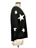 Aaeda Stars Black Pullover Sweater Size L - photo 4