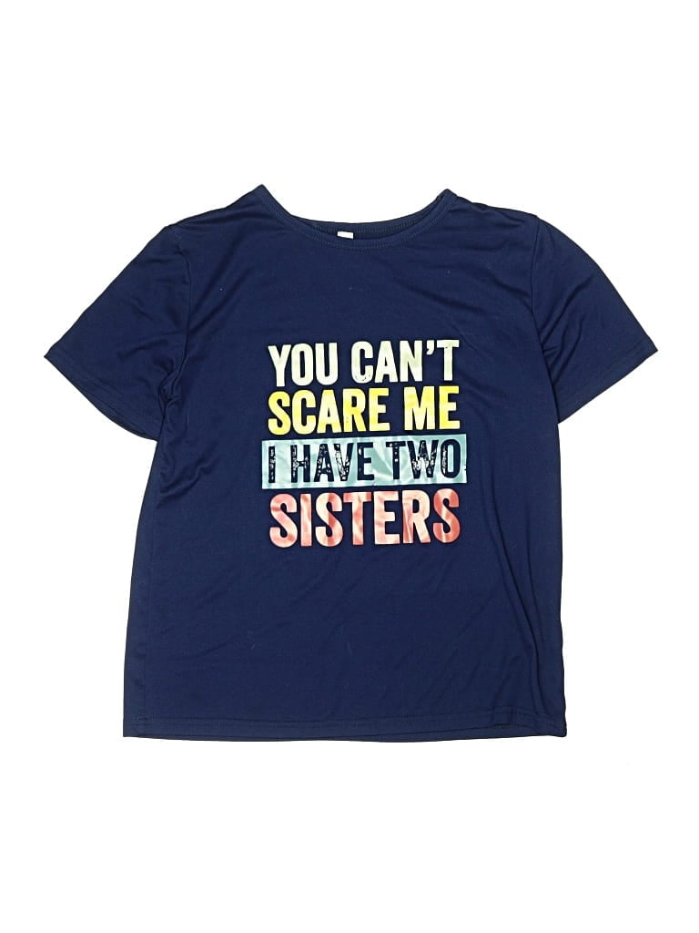 Pre-owned Unbranded Kids' Short Sleeve T-shirt In Blue
