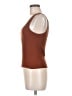 Unbranded Brown Sleeveless Top Size M - photo 5