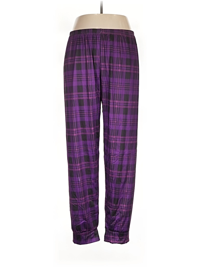 Pre-owned Unbranded Casual Pants In Purple