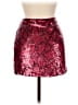 Haute Hippie Metallic Red Formal Skirt Size L - photo 2