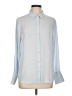 Worthington 100% Polyester Color Block Blue Long Sleeve Blouse Size L - photo 1
