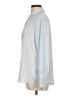 Worthington 100% Polyester Color Block Blue Long Sleeve Blouse Size L - photo 5
