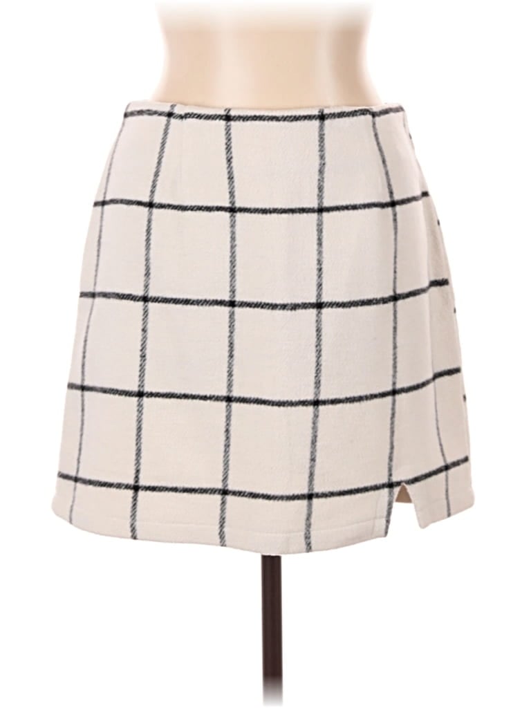 Pre-owned Lulus Casual Skirt In Ivory
