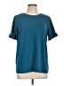 Prettygarden Teal Short Sleeve Top Size L - photo 1