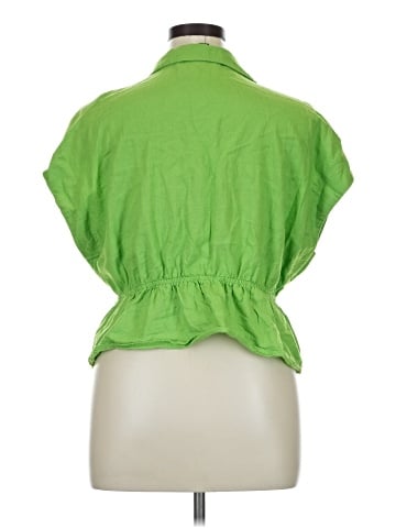 Marc New York Andrew Marc Short Sleeve Blouse (view 2)